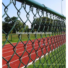 Galvanized Diamond decorative chain link fence for sale